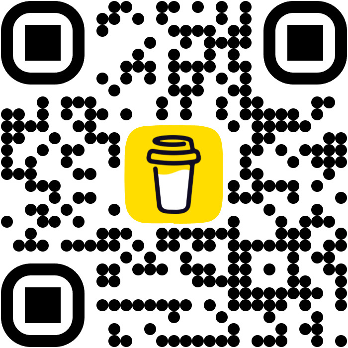 QR code for the Majkey Buy Me a Coffee page